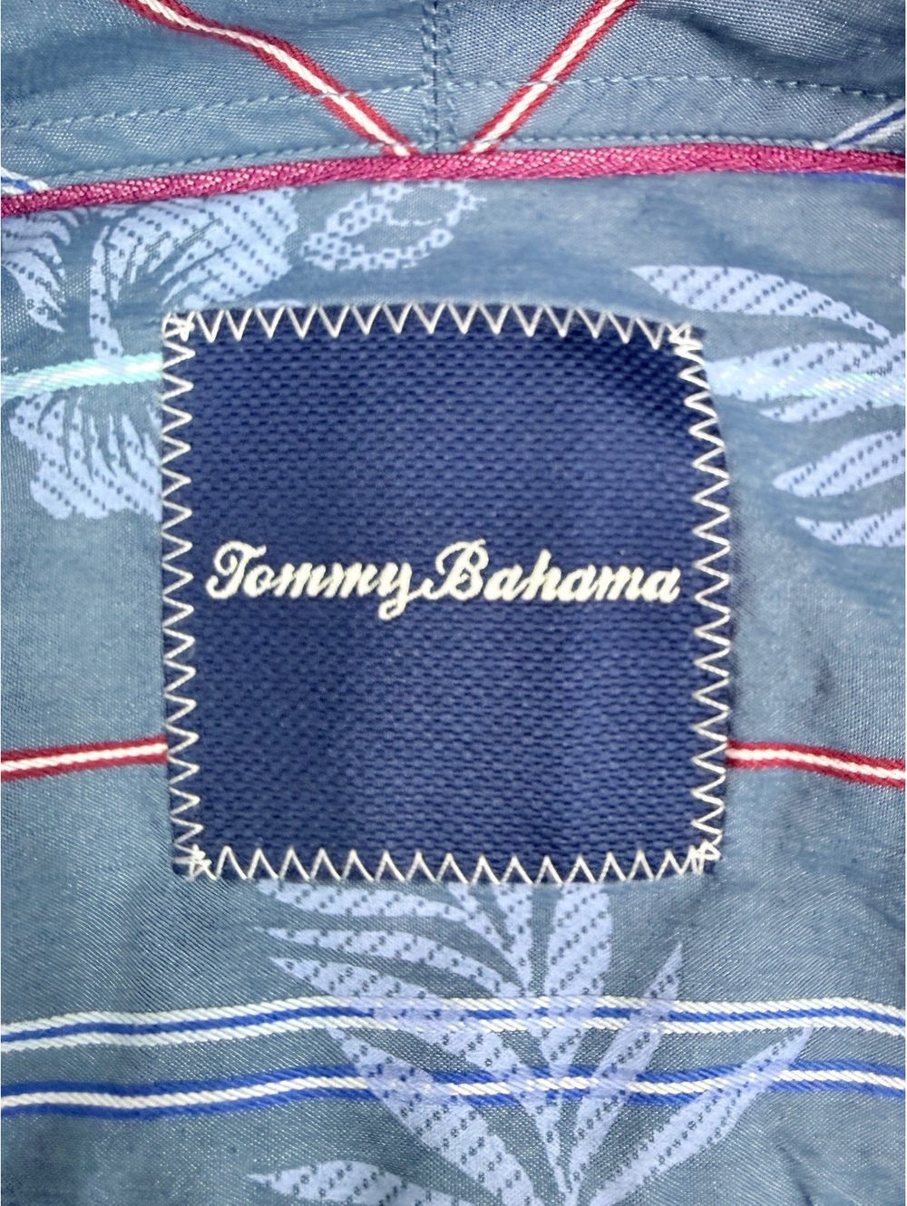Tommy Bahama Men's 3XL Long Sleeve Button-Up Shirt with Floral and Stripe Print